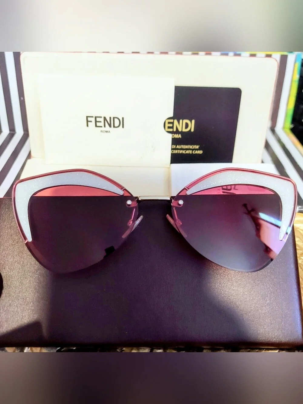 Fendi nwot certificate